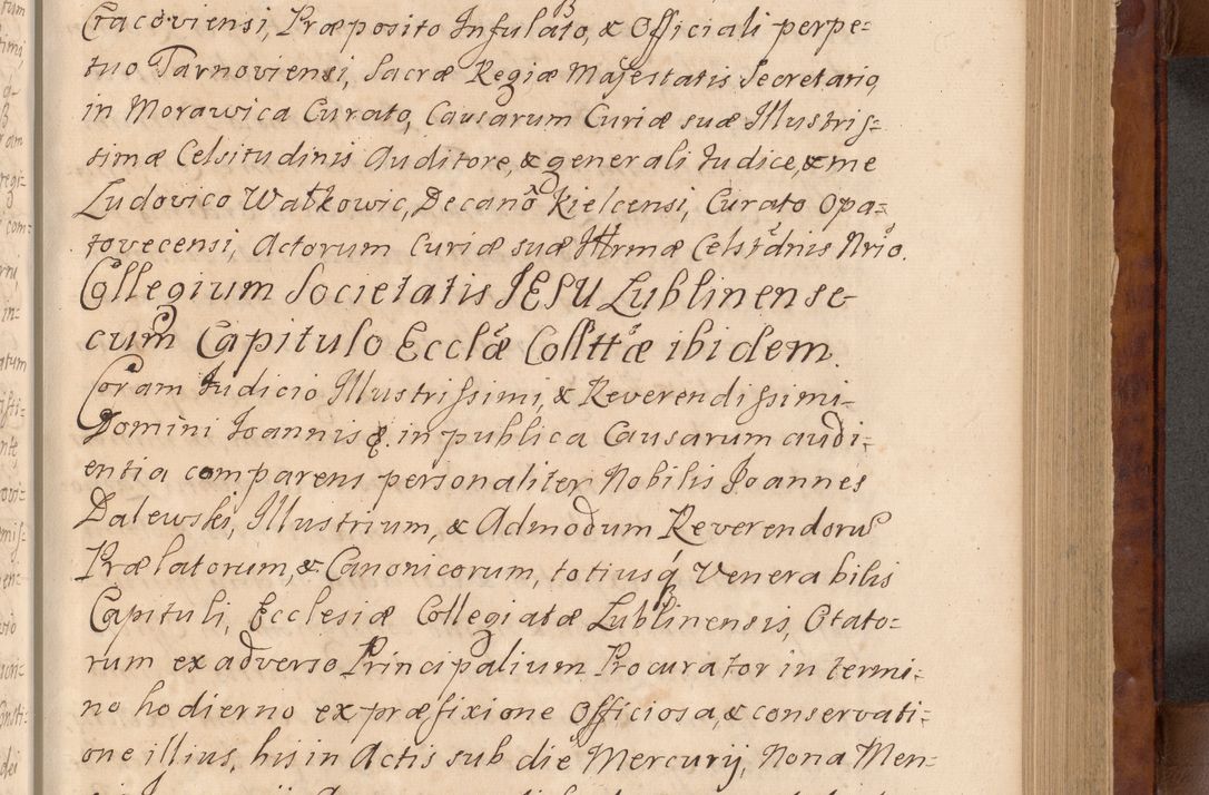Zdjęcie nr 88 dla obiektu archiwalnego: Volumen VIII actorum episcopalium R. D. Joannis Małachowski, episcopi Cracoviensis ducis Severiae de anno 1697, quorum index videatur ad finem