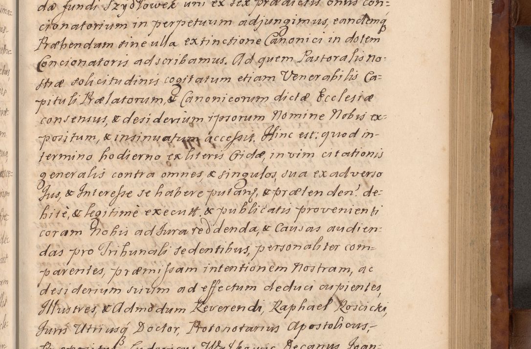 Zdjęcie nr 76 dla obiektu archiwalnego: Volumen VIII actorum episcopalium R. D. Joannis Małachowski, episcopi Cracoviensis ducis Severiae de anno 1697, quorum index videatur ad finem