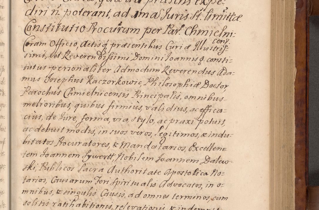 Zdjęcie nr 72 dla obiektu archiwalnego: Volumen VIII actorum episcopalium R. D. Joannis Małachowski, episcopi Cracoviensis ducis Severiae de anno 1697, quorum index videatur ad finem