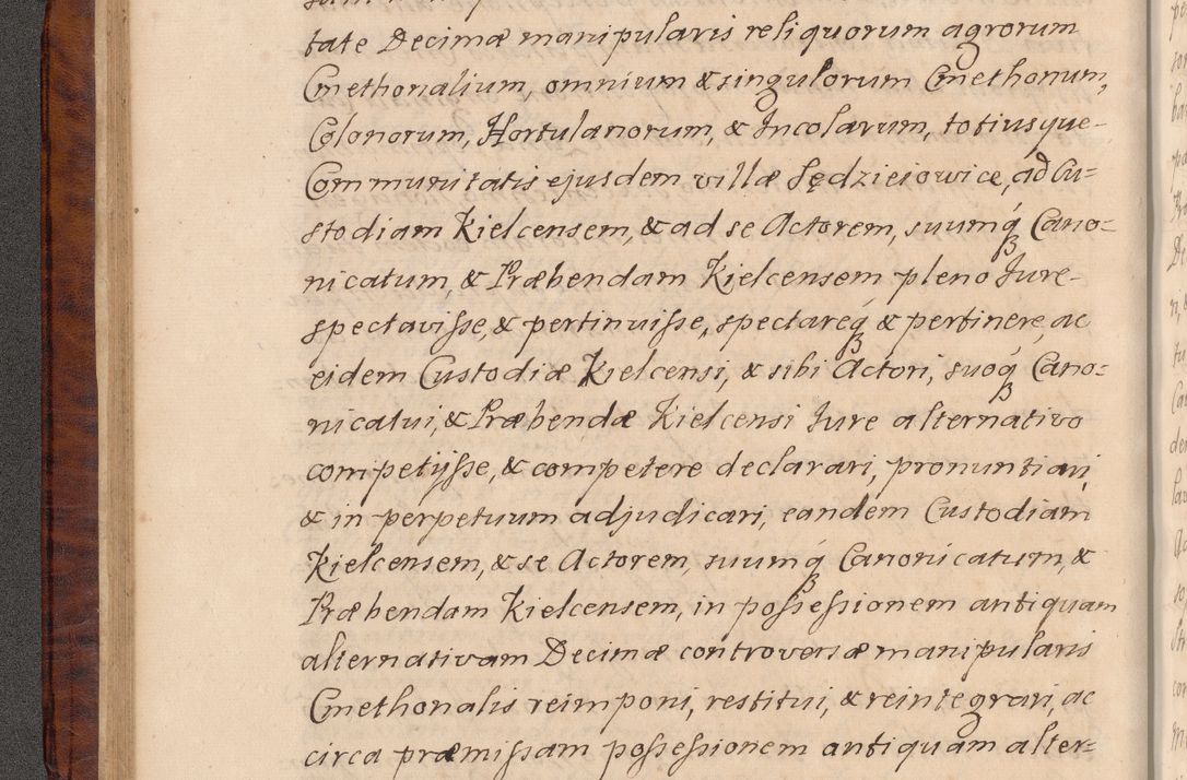Zdjęcie nr 69 dla obiektu archiwalnego: Volumen VIII actorum episcopalium R. D. Joannis Małachowski, episcopi Cracoviensis ducis Severiae de anno 1697, quorum index videatur ad finem