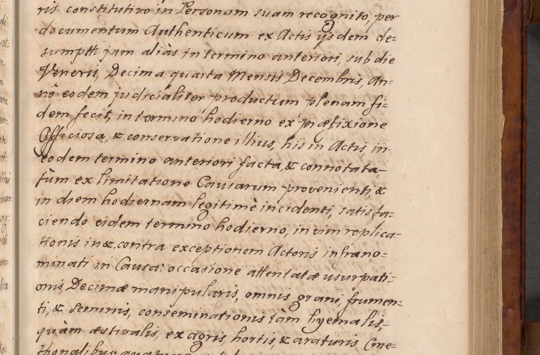 Zdjęcie nr 58 dla obiektu archiwalnego: Volumen VIII actorum episcopalium R. D. Joannis Małachowski, episcopi Cracoviensis ducis Severiae de anno 1697, quorum index videatur ad finem