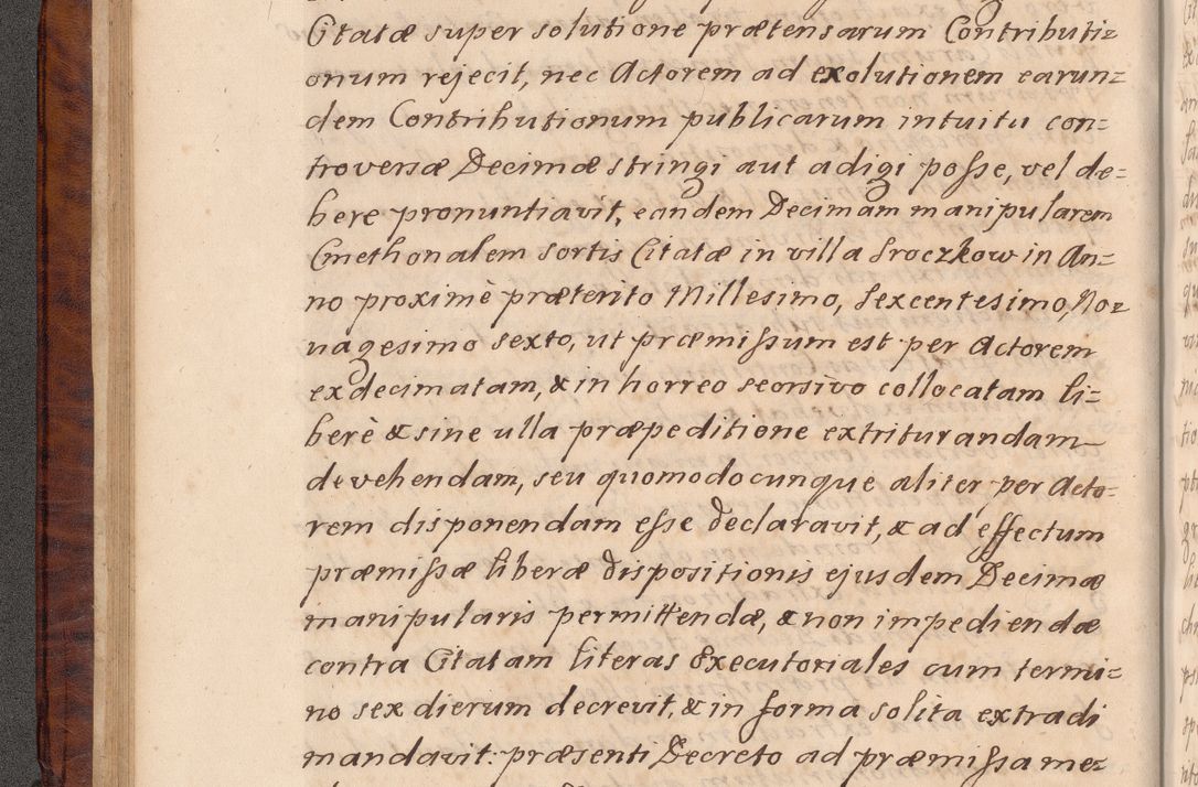 Zdjęcie nr 55 dla obiektu archiwalnego: Volumen VIII actorum episcopalium R. D. Joannis Małachowski, episcopi Cracoviensis ducis Severiae de anno 1697, quorum index videatur ad finem