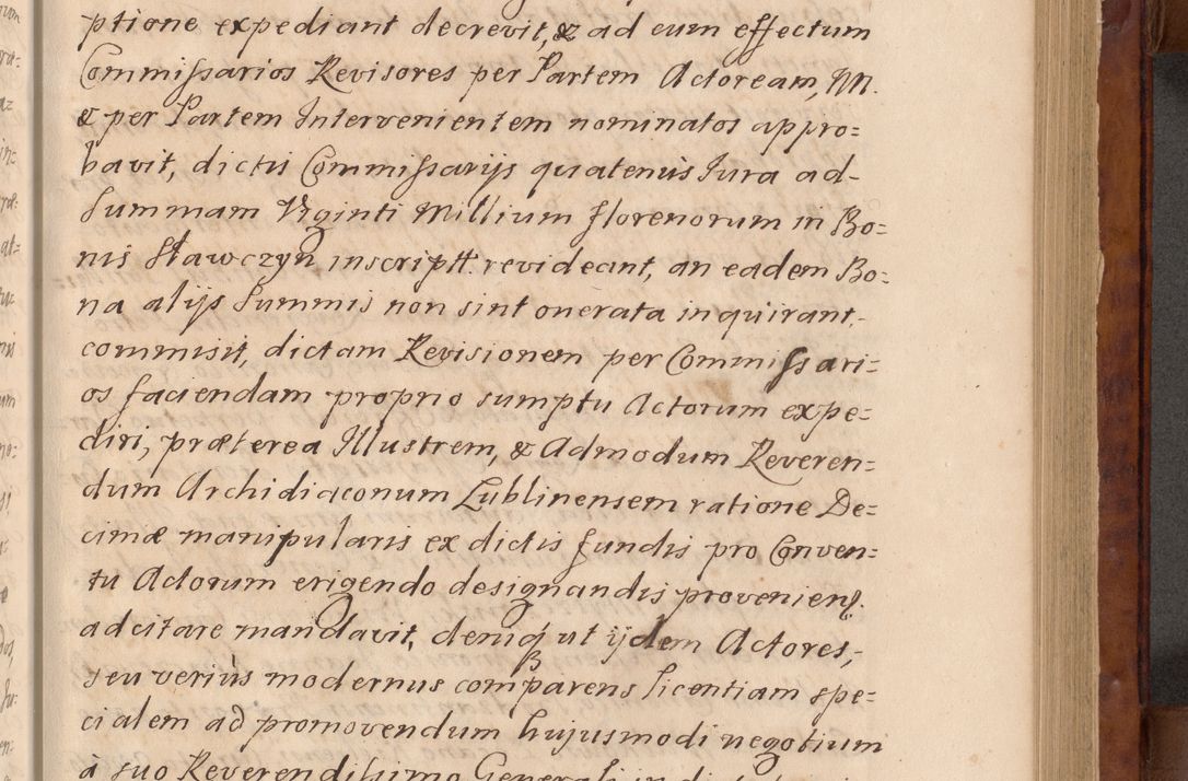 Zdjęcie nr 50 dla obiektu archiwalnego: Volumen VIII actorum episcopalium R. D. Joannis Małachowski, episcopi Cracoviensis ducis Severiae de anno 1697, quorum index videatur ad finem