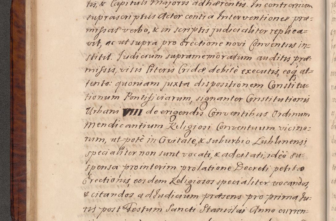 Zdjęcie nr 49 dla obiektu archiwalnego: Volumen VIII actorum episcopalium R. D. Joannis Małachowski, episcopi Cracoviensis ducis Severiae de anno 1697, quorum index videatur ad finem