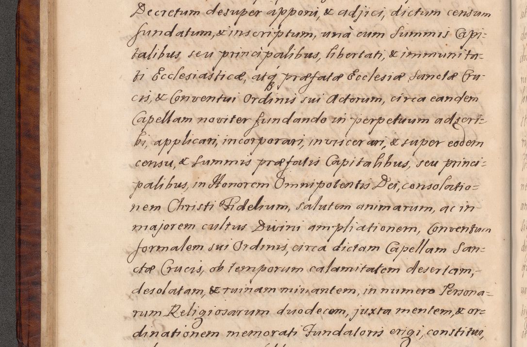 Zdjęcie nr 47 dla obiektu archiwalnego: Volumen VIII actorum episcopalium R. D. Joannis Małachowski, episcopi Cracoviensis ducis Severiae de anno 1697, quorum index videatur ad finem