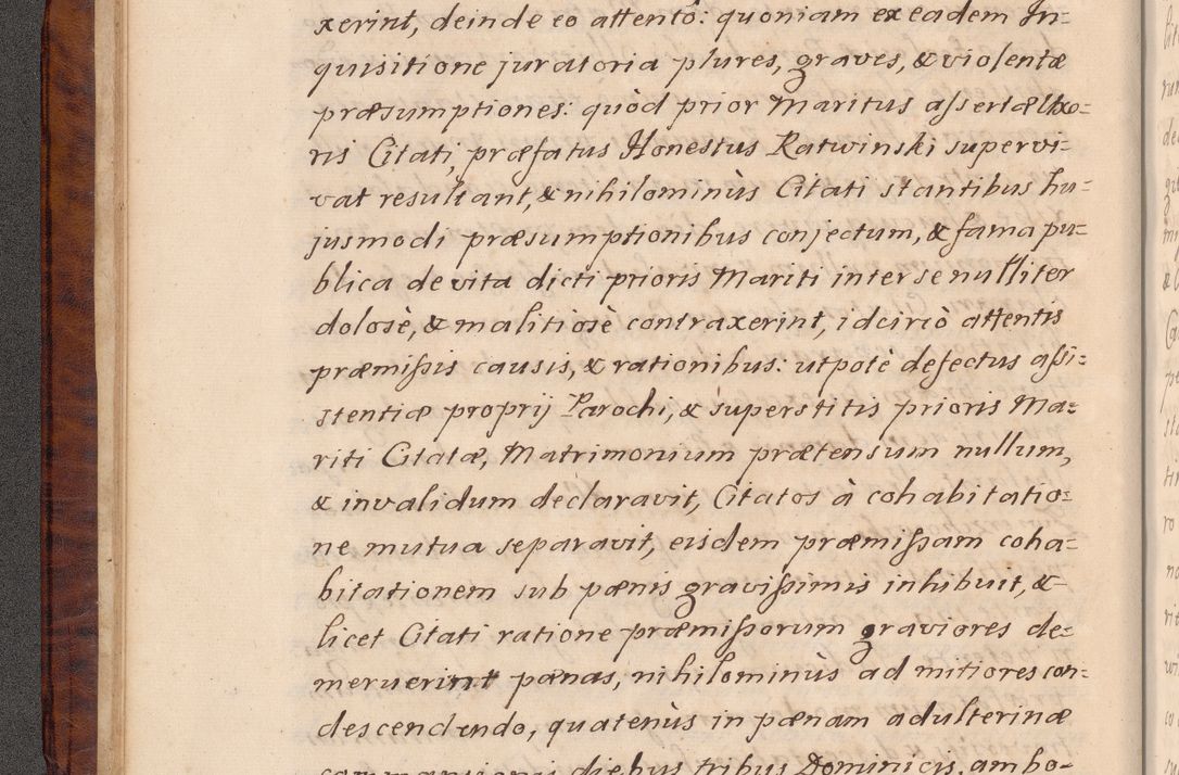 Zdjęcie nr 25 dla obiektu archiwalnego: Volumen VIII actorum episcopalium R. D. Joannis Małachowski, episcopi Cracoviensis ducis Severiae de anno 1697, quorum index videatur ad finem