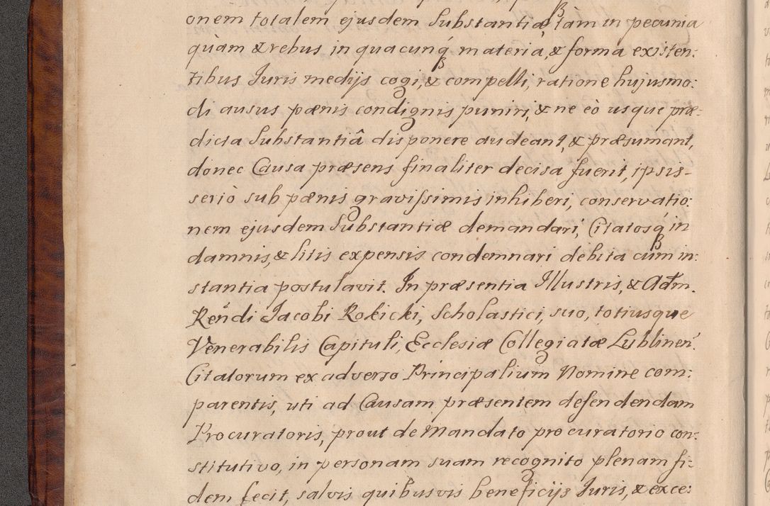 Zdjęcie nr 9 dla obiektu archiwalnego: Volumen VIII actorum episcopalium R. D. Joannis Małachowski, episcopi Cracoviensis ducis Severiae de anno 1697, quorum index videatur ad finem