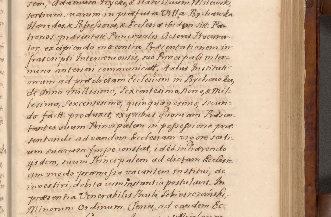 Zdjęcie nr 204 dla obiektu archiwalnego: Volumen VIII actorum episcopalium R. D. Joannis Małachowski, episcopi Cracoviensis ducis Severiae de anno 1697, quorum index videatur ad finem