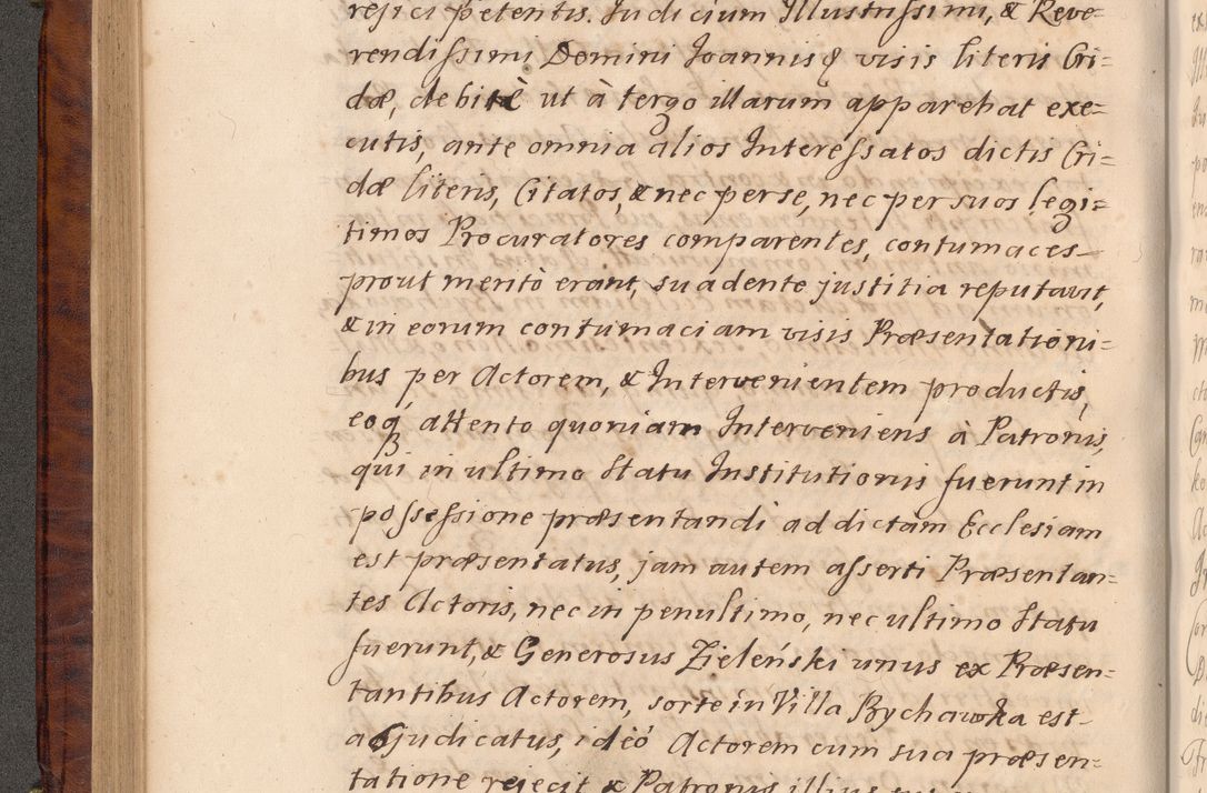 Zdjęcie nr 205 dla obiektu archiwalnego: Volumen VIII actorum episcopalium R. D. Joannis Małachowski, episcopi Cracoviensis ducis Severiae de anno 1697, quorum index videatur ad finem