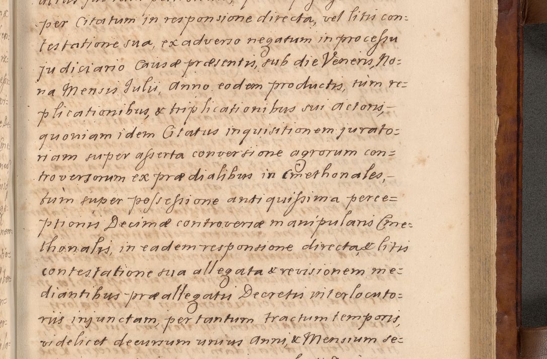 Zdjęcie nr 402 dla obiektu archiwalnego: Volumen VIII actorum episcopalium R. D. Joannis Małachowski, episcopi Cracoviensis ducis Severiae de anno 1697, quorum index videatur ad finem