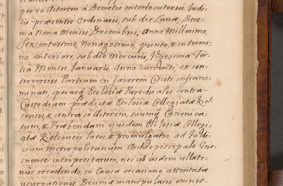 Zdjęcie nr 400 dla obiektu archiwalnego: Volumen VIII actorum episcopalium R. D. Joannis Małachowski, episcopi Cracoviensis ducis Severiae de anno 1697, quorum index videatur ad finem