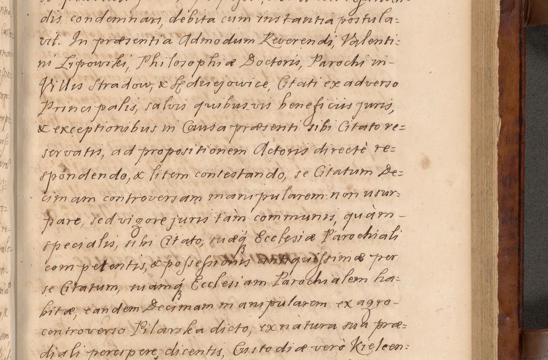 Zdjęcie nr 398 dla obiektu archiwalnego: Volumen VIII actorum episcopalium R. D. Joannis Małachowski, episcopi Cracoviensis ducis Severiae de anno 1697, quorum index videatur ad finem