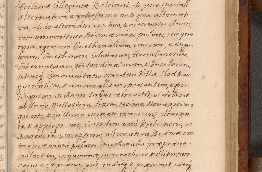 Zdjęcie nr 396 dla obiektu archiwalnego: Volumen VIII actorum episcopalium R. D. Joannis Małachowski, episcopi Cracoviensis ducis Severiae de anno 1697, quorum index videatur ad finem