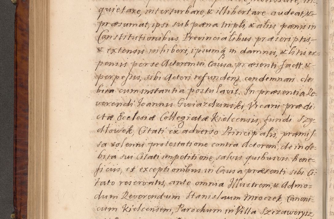Zdjęcie nr 393 dla obiektu archiwalnego: Volumen VIII actorum episcopalium R. D. Joannis Małachowski, episcopi Cracoviensis ducis Severiae de anno 1697, quorum index videatur ad finem