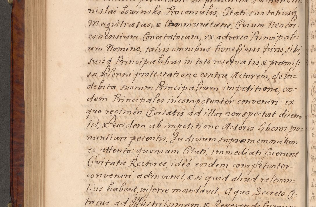 Zdjęcie nr 377 dla obiektu archiwalnego: Volumen VIII actorum episcopalium R. D. Joannis Małachowski, episcopi Cracoviensis ducis Severiae de anno 1697, quorum index videatur ad finem