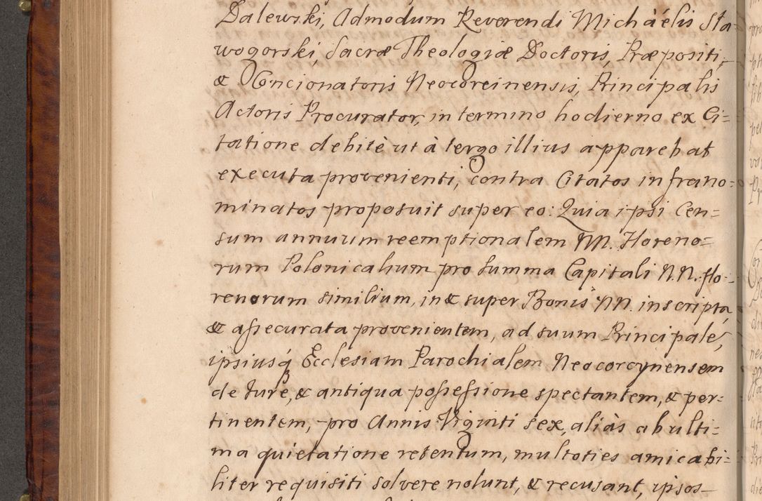 Zdjęcie nr 375 dla obiektu archiwalnego: Volumen VIII actorum episcopalium R. D. Joannis Małachowski, episcopi Cracoviensis ducis Severiae de anno 1697, quorum index videatur ad finem