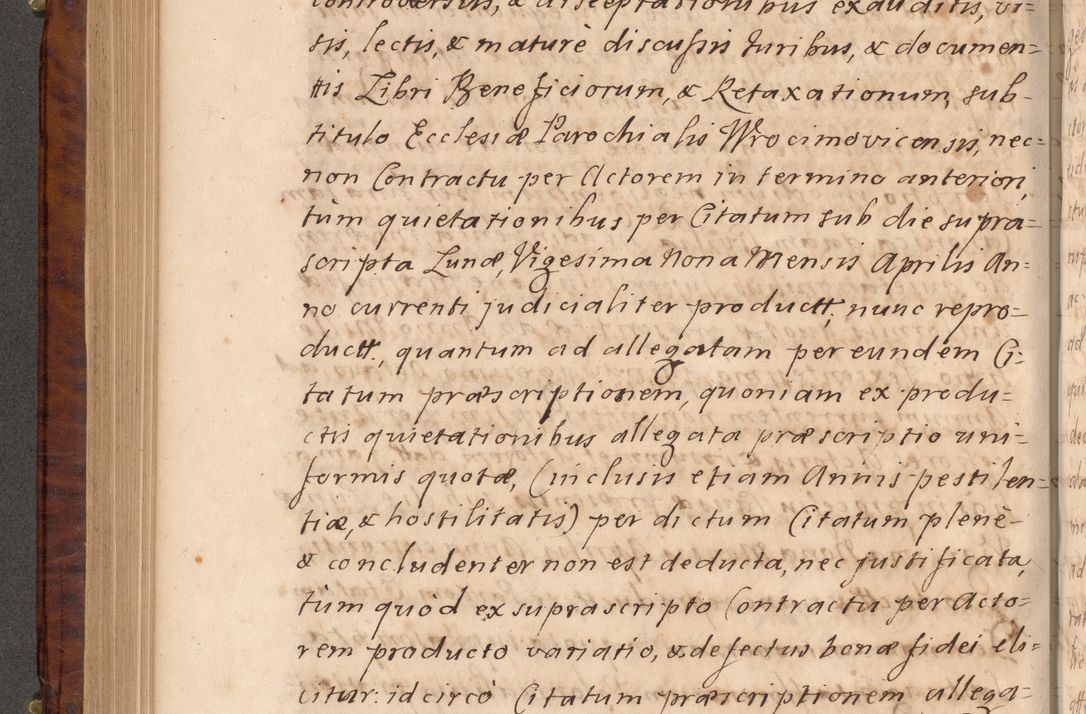 Zdjęcie nr 373 dla obiektu archiwalnego: Volumen VIII actorum episcopalium R. D. Joannis Małachowski, episcopi Cracoviensis ducis Severiae de anno 1697, quorum index videatur ad finem