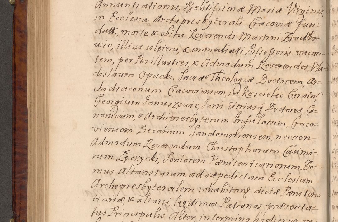 Zdjęcie nr 365 dla obiektu archiwalnego: Volumen VIII actorum episcopalium R. D. Joannis Małachowski, episcopi Cracoviensis ducis Severiae de anno 1697, quorum index videatur ad finem