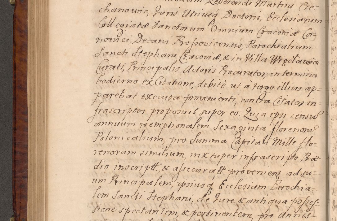 Zdjęcie nr 361 dla obiektu archiwalnego: Volumen VIII actorum episcopalium R. D. Joannis Małachowski, episcopi Cracoviensis ducis Severiae de anno 1697, quorum index videatur ad finem