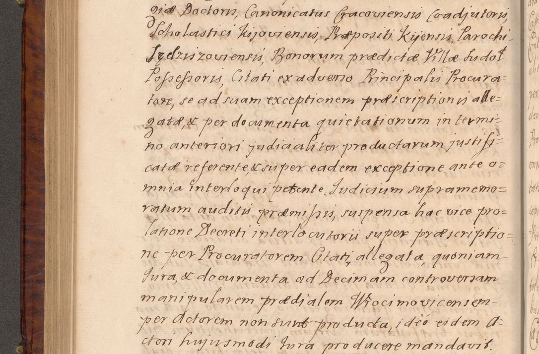 Zdjęcie nr 359 dla obiektu archiwalnego: Volumen VIII actorum episcopalium R. D. Joannis Małachowski, episcopi Cracoviensis ducis Severiae de anno 1697, quorum index videatur ad finem