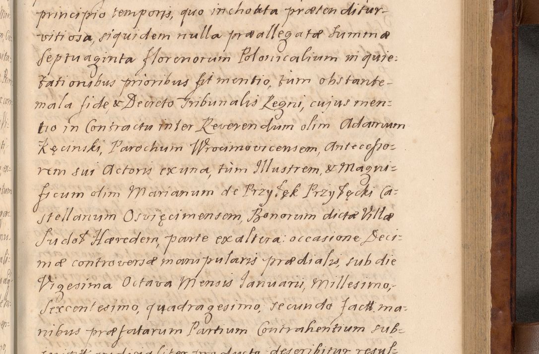 Zdjęcie nr 358 dla obiektu archiwalnego: Volumen VIII actorum episcopalium R. D. Joannis Małachowski, episcopi Cracoviensis ducis Severiae de anno 1697, quorum index videatur ad finem