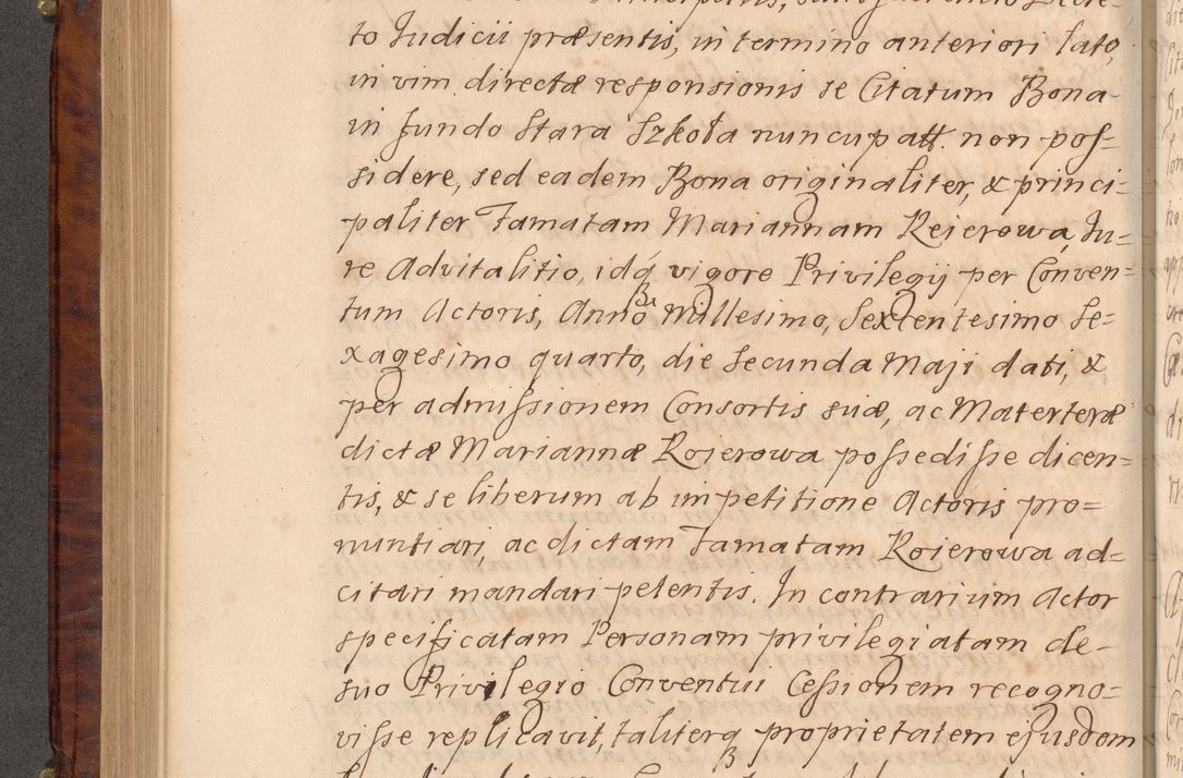 Zdjęcie nr 347 dla obiektu archiwalnego: Volumen VIII actorum episcopalium R. D. Joannis Małachowski, episcopi Cracoviensis ducis Severiae de anno 1697, quorum index videatur ad finem