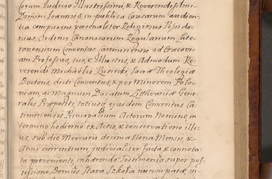 Zdjęcie nr 346 dla obiektu archiwalnego: Volumen VIII actorum episcopalium R. D. Joannis Małachowski, episcopi Cracoviensis ducis Severiae de anno 1697, quorum index videatur ad finem
