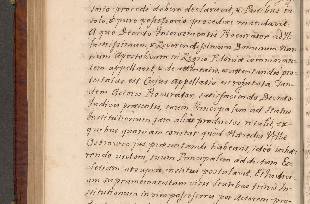 Zdjęcie nr 343 dla obiektu archiwalnego: Volumen VIII actorum episcopalium R. D. Joannis Małachowski, episcopi Cracoviensis ducis Severiae de anno 1697, quorum index videatur ad finem