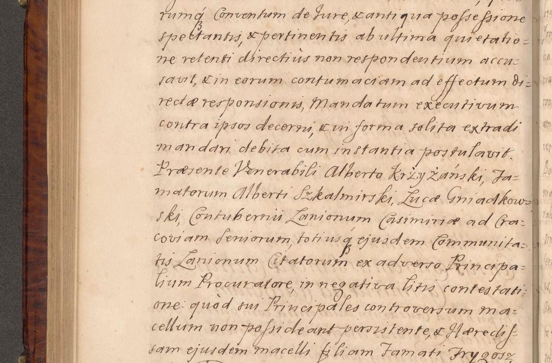 Zdjęcie nr 345 dla obiektu archiwalnego: Volumen VIII actorum episcopalium R. D. Joannis Małachowski, episcopi Cracoviensis ducis Severiae de anno 1697, quorum index videatur ad finem