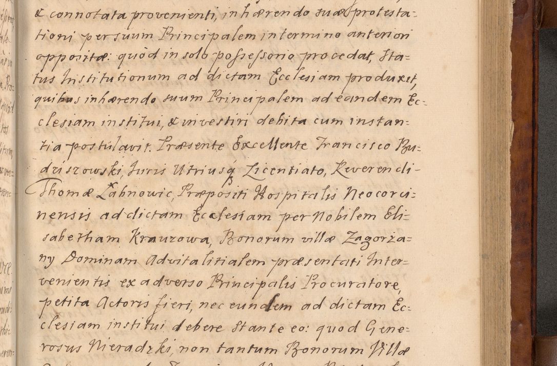 Zdjęcie nr 342 dla obiektu archiwalnego: Volumen VIII actorum episcopalium R. D. Joannis Małachowski, episcopi Cracoviensis ducis Severiae de anno 1697, quorum index videatur ad finem