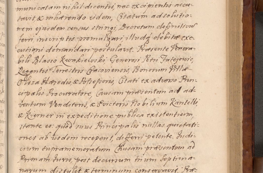 Zdjęcie nr 336 dla obiektu archiwalnego: Volumen VIII actorum episcopalium R. D. Joannis Małachowski, episcopi Cracoviensis ducis Severiae de anno 1697, quorum index videatur ad finem