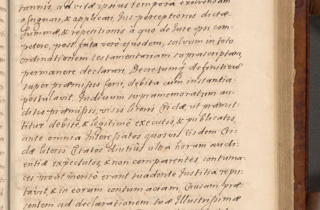 Zdjęcie nr 338 dla obiektu archiwalnego: Volumen VIII actorum episcopalium R. D. Joannis Małachowski, episcopi Cracoviensis ducis Severiae de anno 1697, quorum index videatur ad finem