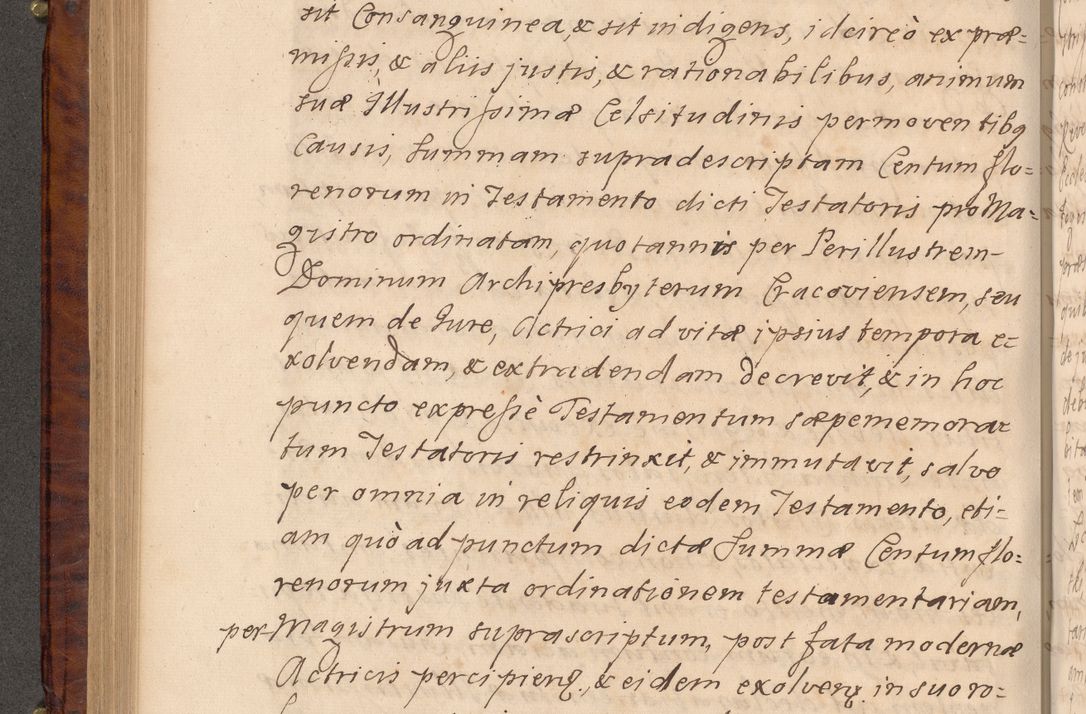 Zdjęcie nr 339 dla obiektu archiwalnego: Volumen VIII actorum episcopalium R. D. Joannis Małachowski, episcopi Cracoviensis ducis Severiae de anno 1697, quorum index videatur ad finem