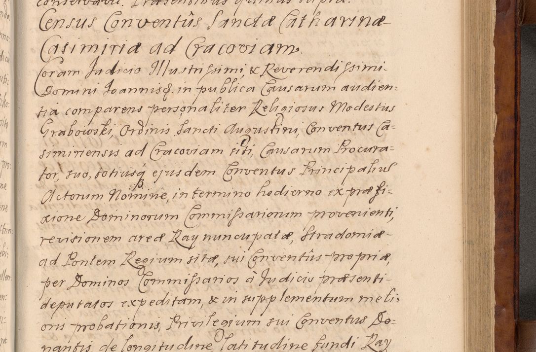 Zdjęcie nr 334 dla obiektu archiwalnego: Volumen VIII actorum episcopalium R. D. Joannis Małachowski, episcopi Cracoviensis ducis Severiae de anno 1697, quorum index videatur ad finem