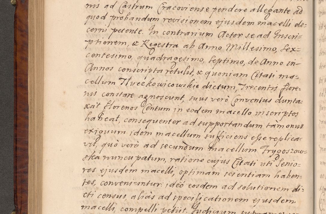 Zdjęcie nr 331 dla obiektu archiwalnego: Volumen VIII actorum episcopalium R. D. Joannis Małachowski, episcopi Cracoviensis ducis Severiae de anno 1697, quorum index videatur ad finem