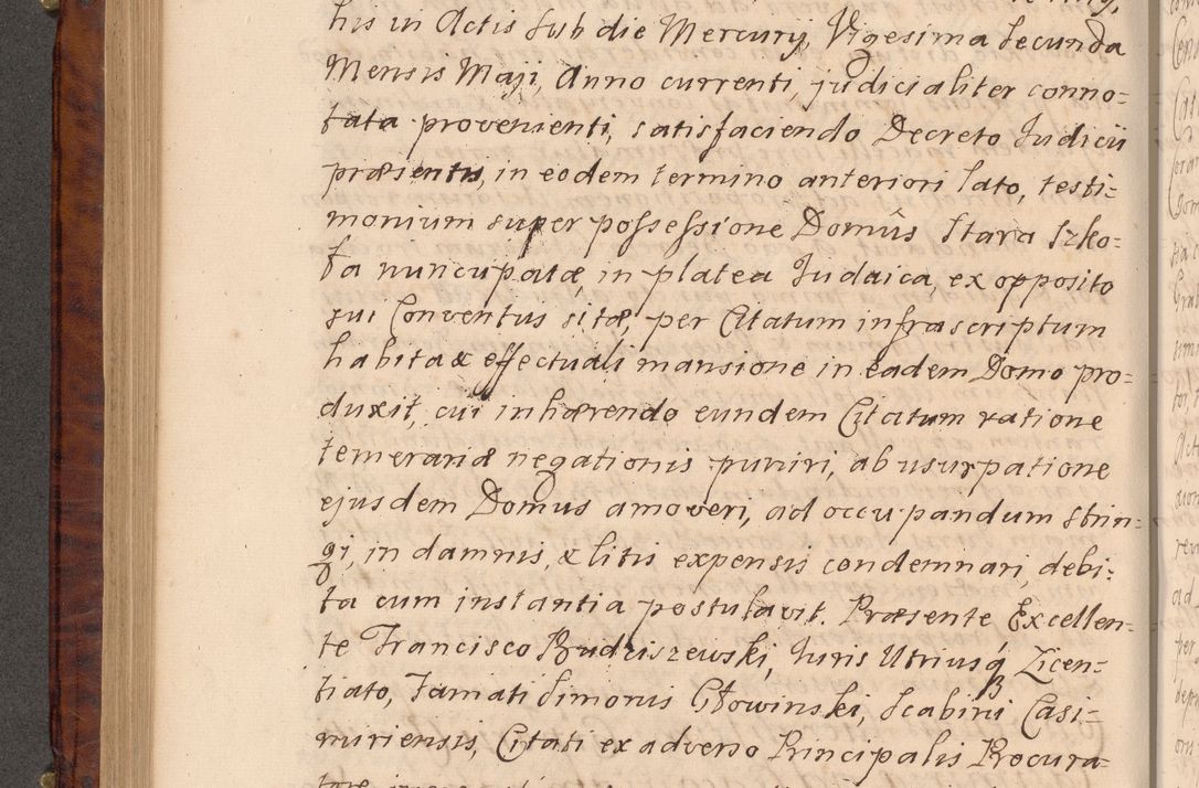 Zdjęcie nr 333 dla obiektu archiwalnego: Volumen VIII actorum episcopalium R. D. Joannis Małachowski, episcopi Cracoviensis ducis Severiae de anno 1697, quorum index videatur ad finem