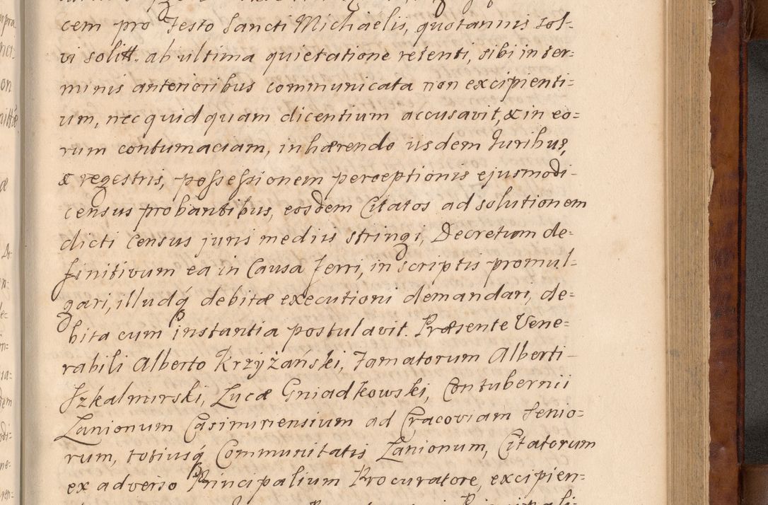 Zdjęcie nr 330 dla obiektu archiwalnego: Volumen VIII actorum episcopalium R. D. Joannis Małachowski, episcopi Cracoviensis ducis Severiae de anno 1697, quorum index videatur ad finem
