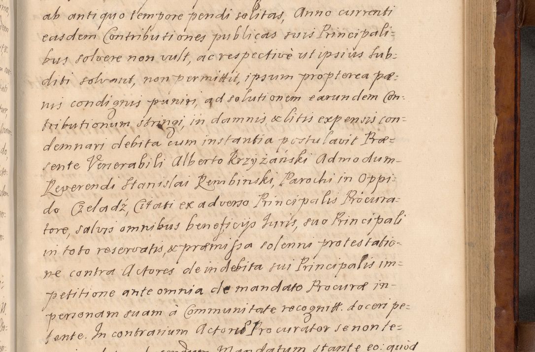 Zdjęcie nr 328 dla obiektu archiwalnego: Volumen VIII actorum episcopalium R. D. Joannis Małachowski, episcopi Cracoviensis ducis Severiae de anno 1697, quorum index videatur ad finem