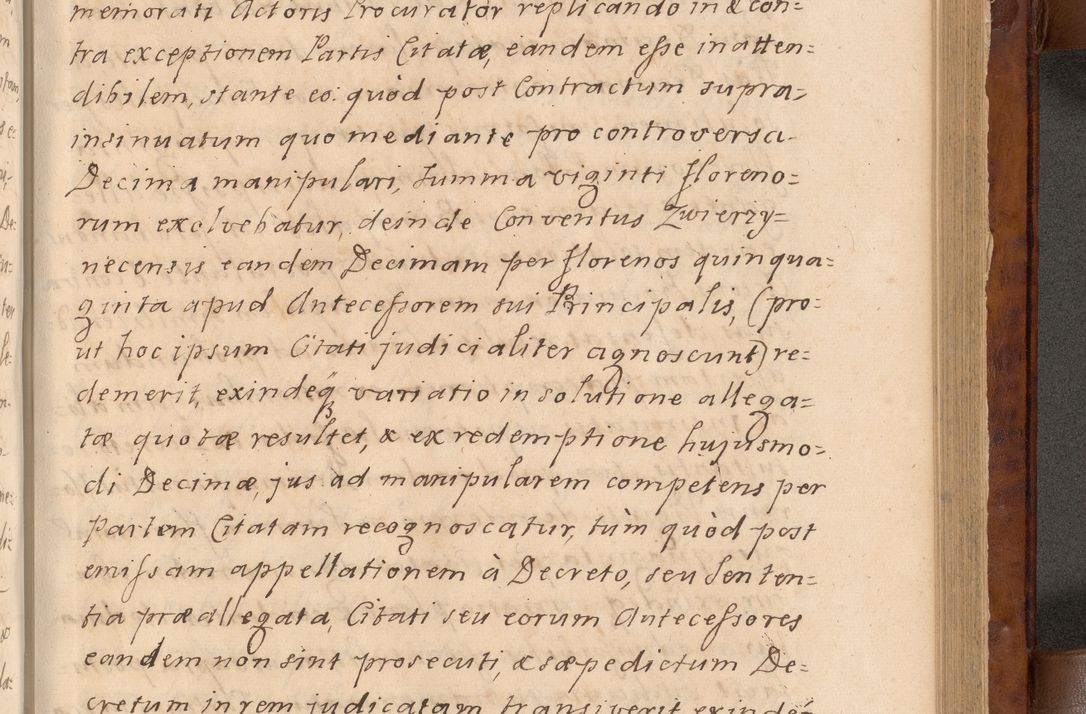 Zdjęcie nr 322 dla obiektu archiwalnego: Volumen VIII actorum episcopalium R. D. Joannis Małachowski, episcopi Cracoviensis ducis Severiae de anno 1697, quorum index videatur ad finem