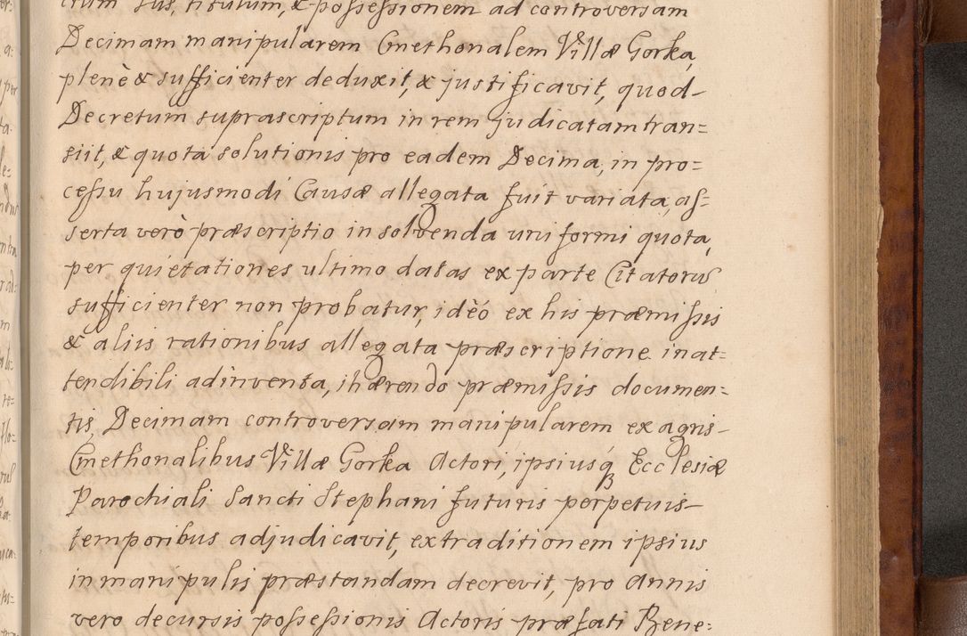 Zdjęcie nr 324 dla obiektu archiwalnego: Volumen VIII actorum episcopalium R. D. Joannis Małachowski, episcopi Cracoviensis ducis Severiae de anno 1697, quorum index videatur ad finem