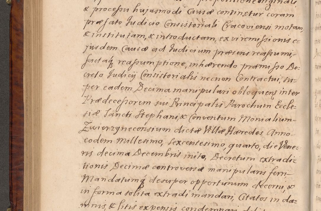 Zdjęcie nr 321 dla obiektu archiwalnego: Volumen VIII actorum episcopalium R. D. Joannis Małachowski, episcopi Cracoviensis ducis Severiae de anno 1697, quorum index videatur ad finem