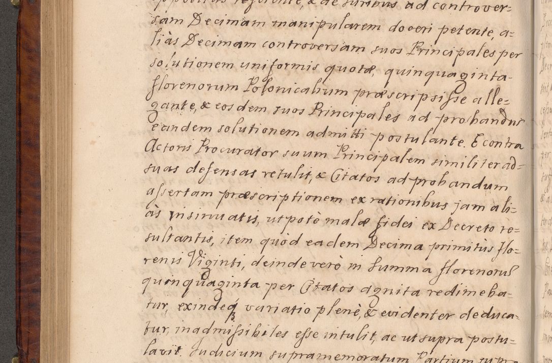 Zdjęcie nr 323 dla obiektu archiwalnego: Volumen VIII actorum episcopalium R. D. Joannis Małachowski, episcopi Cracoviensis ducis Severiae de anno 1697, quorum index videatur ad finem