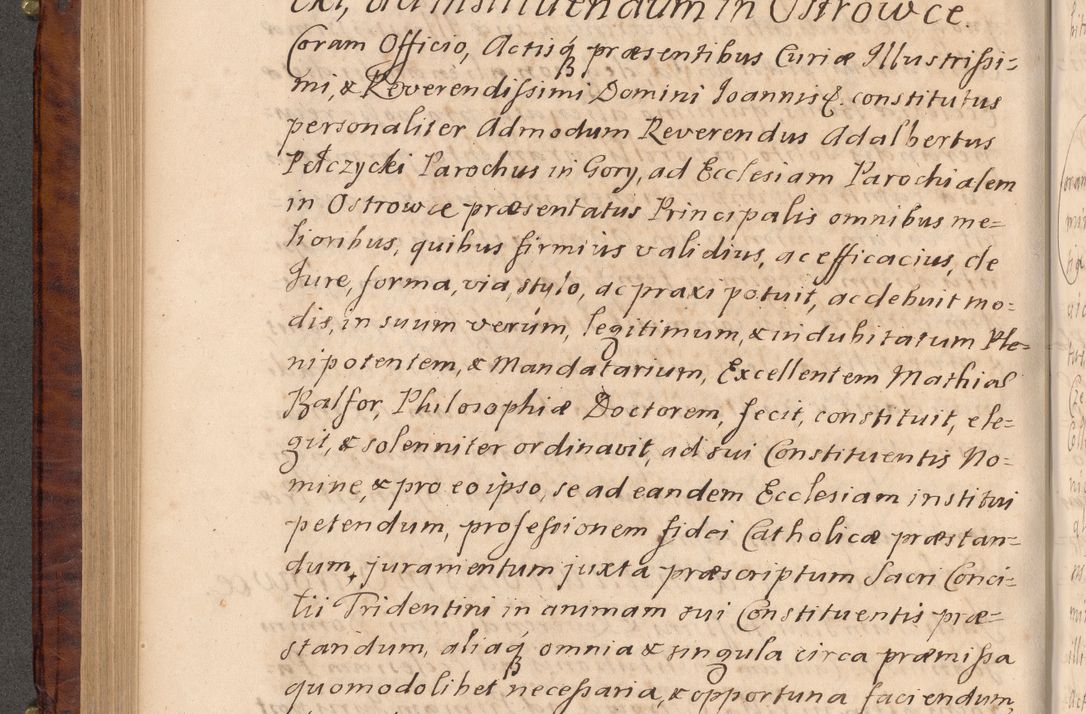 Zdjęcie nr 319 dla obiektu archiwalnego: Volumen VIII actorum episcopalium R. D. Joannis Małachowski, episcopi Cracoviensis ducis Severiae de anno 1697, quorum index videatur ad finem