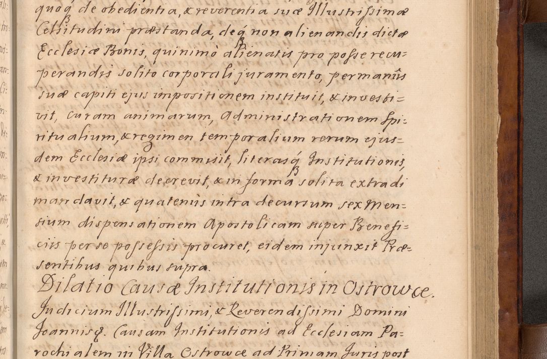 Zdjęcie nr 318 dla obiektu archiwalnego: Volumen VIII actorum episcopalium R. D. Joannis Małachowski, episcopi Cracoviensis ducis Severiae de anno 1697, quorum index videatur ad finem