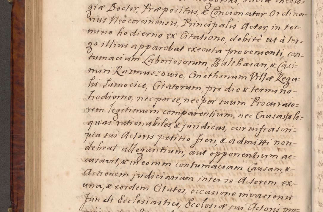 Zdjęcie nr 313 dla obiektu archiwalnego: Volumen VIII actorum episcopalium R. D. Joannis Małachowski, episcopi Cracoviensis ducis Severiae de anno 1697, quorum index videatur ad finem