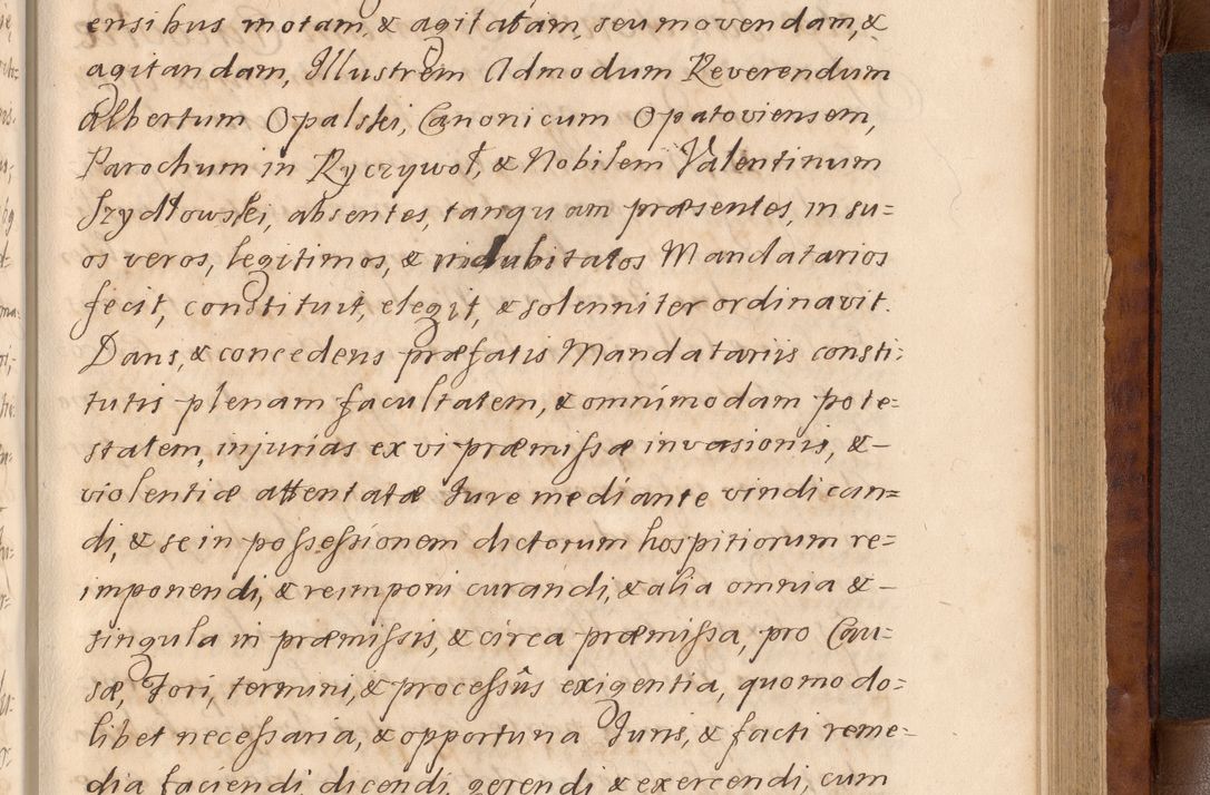 Zdjęcie nr 310 dla obiektu archiwalnego: Volumen VIII actorum episcopalium R. D. Joannis Małachowski, episcopi Cracoviensis ducis Severiae de anno 1697, quorum index videatur ad finem