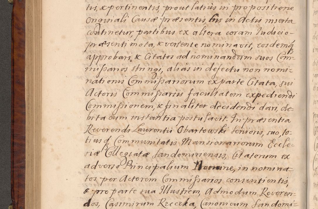 Zdjęcie nr 305 dla obiektu archiwalnego: Volumen VIII actorum episcopalium R. D. Joannis Małachowski, episcopi Cracoviensis ducis Severiae de anno 1697, quorum index videatur ad finem