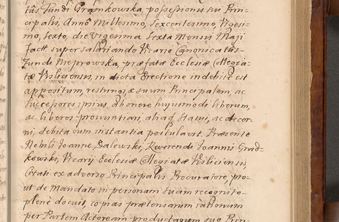 Zdjęcie nr 302 dla obiektu archiwalnego: Volumen VIII actorum episcopalium R. D. Joannis Małachowski, episcopi Cracoviensis ducis Severiae de anno 1697, quorum index videatur ad finem