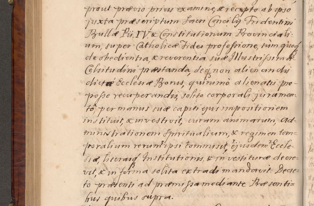 Zdjęcie nr 301 dla obiektu archiwalnego: Volumen VIII actorum episcopalium R. D. Joannis Małachowski, episcopi Cracoviensis ducis Severiae de anno 1697, quorum index videatur ad finem