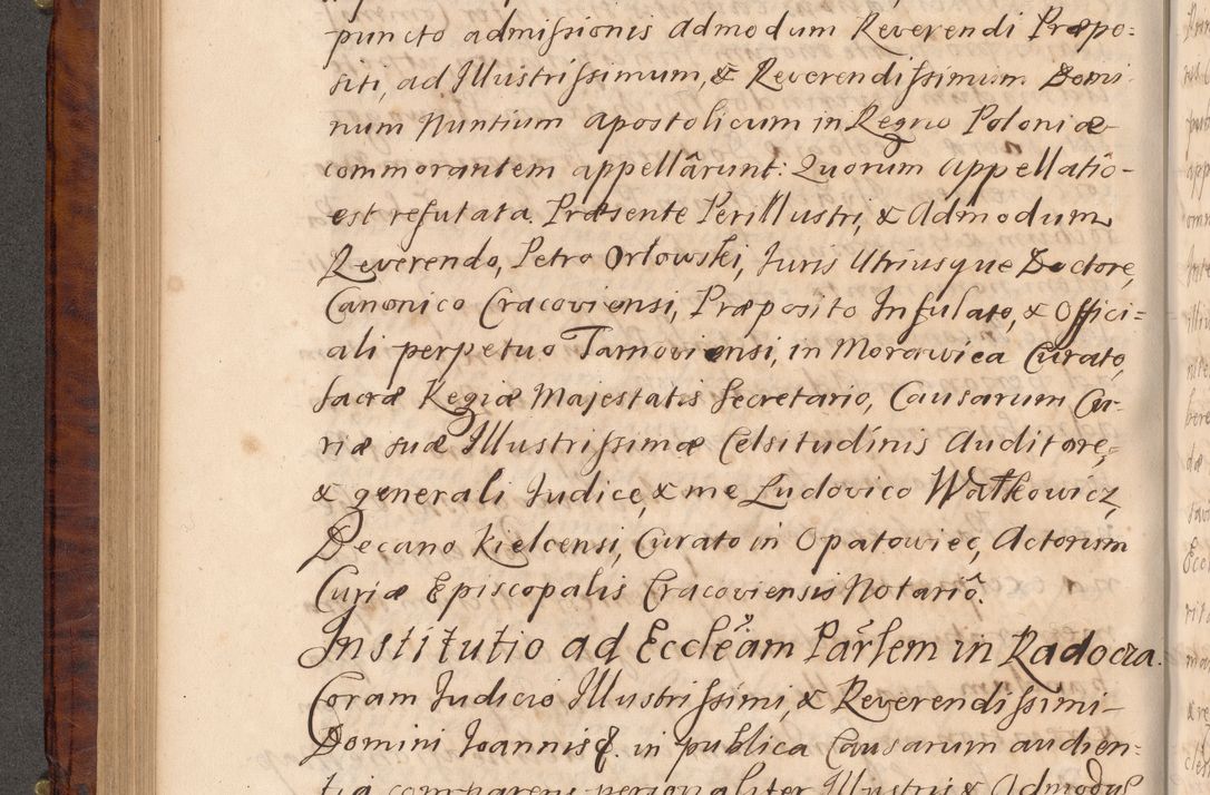 Zdjęcie nr 299 dla obiektu archiwalnego: Volumen VIII actorum episcopalium R. D. Joannis Małachowski, episcopi Cracoviensis ducis Severiae de anno 1697, quorum index videatur ad finem